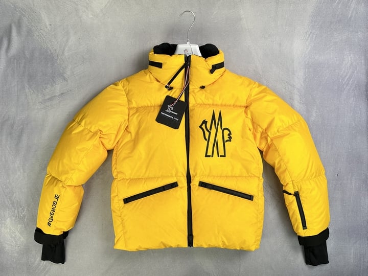 Moncler Grenoble Verdons Down Nylon Jacket With Tags And Hanger  - Size 2