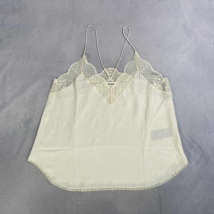 ZADIG&VOLTAIRE Christy Silk Cami Top - Size M