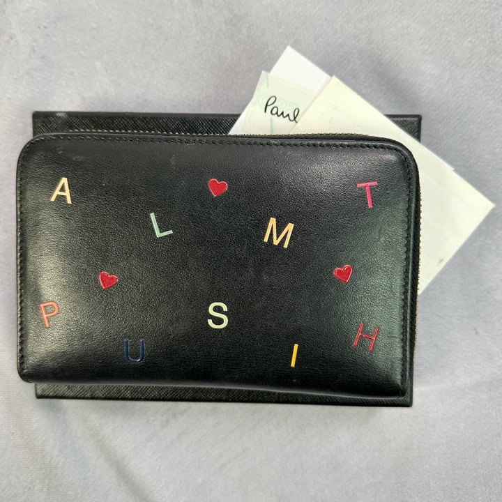 Paul Smith Letters Zip Purse, Made In Italy With Box & Tags (VAT ONLY PAYABLE ON BUYERS PREMIUM)