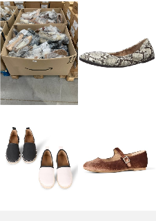 PALLET OF ASSORTED FOOTWEAR IN DIFFERENT COLOURS AND SIZES INCLUDING BROWN SLIPPERS SIZE 39.