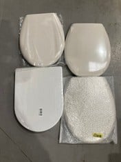 4 X TOILET SEAT AND LID VARIOUS MODELS INCLUDING VICTORIA ROCK .