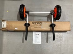 2 X MISCELLANEOUS ITEMS FOR KAYAK INCLUDING VEVOR TRAILER.