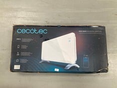 CECOTEC ELECTRIC RADIATOR LOW CONSUMPTION READY WARM 6750 CRYSTAL CONNECTION. WIFI, 2000 W, ADJUSTABLE THERMOSTAT, 2 MODES, TIMER, STAND, OVERHEAT PROTECTION.