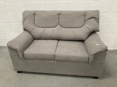 SOFA YUQUE GREY FABRIC TWO SEATER (DIRTY).