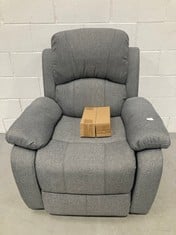 ASTAN HOGAR RELAX ARMCHAIR WITH SELF-HELP FUNCTION (LIFTS PEOPLE), ELECTRIC RECLINING, MASSAGE AND THERMOTHERAPY, MODEL RAMÓN AH-AR30920GR, GREY (DAMAGED SIDE).