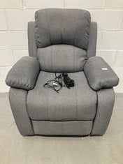 ASTAN HOGAR RELAX ARMCHAIR WITH SELF-HELP FUNCTION, ELECTRIC RECLINING, MASSAGE AND THERMOTHERAPY, MODEL RAMÓN AH-AR30920GR, GREY (P.V.P 389€) .