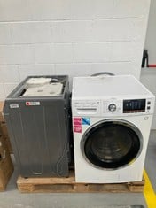 2 X WASHING MACHINES VARIOUS MODELS INCLUDING CANDY MODEL (BROKEN, FOR PARTS).