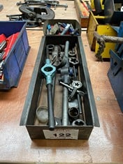 Various Tap Wrenches, Taps and Drill Bits