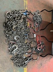 7 x Various Untested Lifting Chains (Scrap)