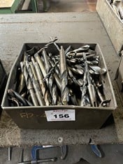 Tote Pan of Various Size HSS Drills