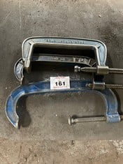 3 x Various Size G-Clamps