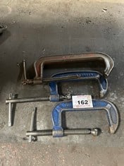 3 x Various Size G-Clamps