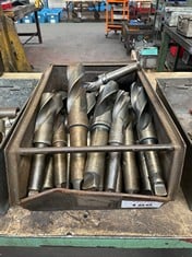 Tote Pan of Various Size Drills