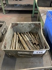 Tote Pan of Various Size Reamers