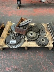 Pallet of Various Milling Cutters