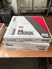 3 x Boxes of  Various Size Morse Industrial Band Saw Blades