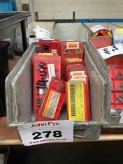 Assorted Sandvik Inserts Including Lin Bin