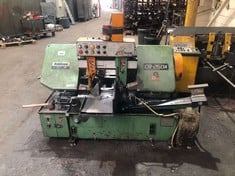 Addison Automatic Horizontal Band Saw Model CB250A c/w Roller Tracks