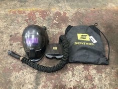 ESAB Sentinel A-50air Helmet c/w ESAB Air Motor Unit & Hose