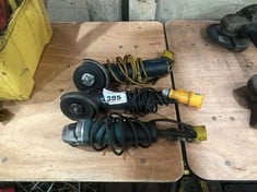 1 x Metabo Angle Grinder & 2 x Unspcified Angle Grinder