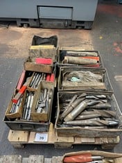 Pallet Comprising a Quantity of Drills