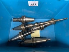 5 x BT50 Tool Holders c/w Tooling