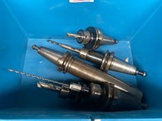 5 x BT50 Tool Holders c/w Tooling