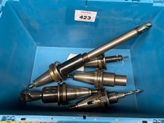 5 x BT50 Tool Holders c/w Tooling