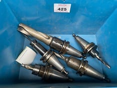 5 x BT50 Tool Holders c/w Tooling