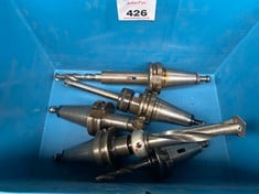 5 x BT50 Tool Holders c/w Tooling