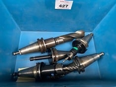 5 x BT50 Tool Holders c/w Tooling