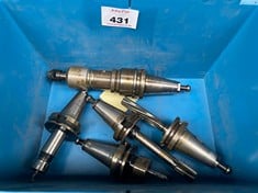 5 x BT50 Tool Holders c/w Tooling