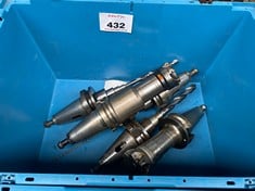 5 x BT50 Tool Holders c/w Tooling