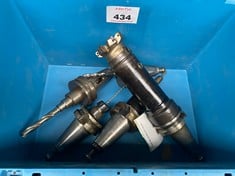 5 x BT50 Tool Holders c/w Tooling