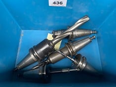 5 x BT50 Tool Holders c/w Tooling