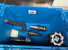 5 x BT50 Tool Holders c/w Tooling