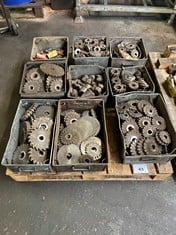 Pallet Comprising a Quantity of Cutters