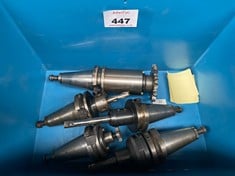 5 x BT50 Tool Holders c/w Tooling