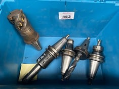 5 x BT50 Tool Holders c/w Tooling