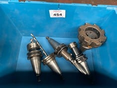 5 x BT50 Tool Holders c/w Tooling