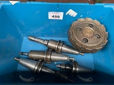 5 x BT50 Tool Holders c/w Tooling