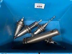 5 x BT50 Tool Holders c/w Tooling