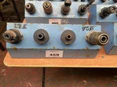 4 x BT40 Tool Holders c/w Tooling