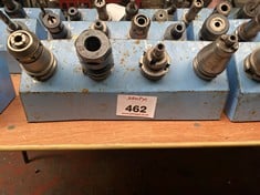 4 x BT40 Tool Holders c/w Tooling