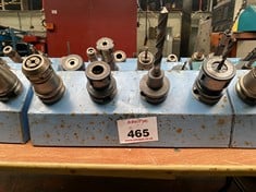 4 x BT40 Tool Holders c/w Tooling