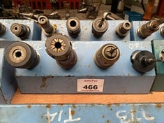 4 x BT40 Tool Holders c/w Tooling