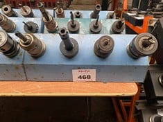 4 x BT40 Tool Holders c/w Tooling