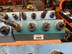 4 x BT40 Tool Holders c/w Tooling