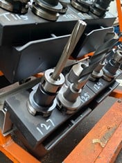 3 x BT40 Tool Holders c/w Tooling