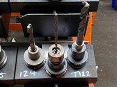 3 x BT40 Tool Holders c/w Tooling